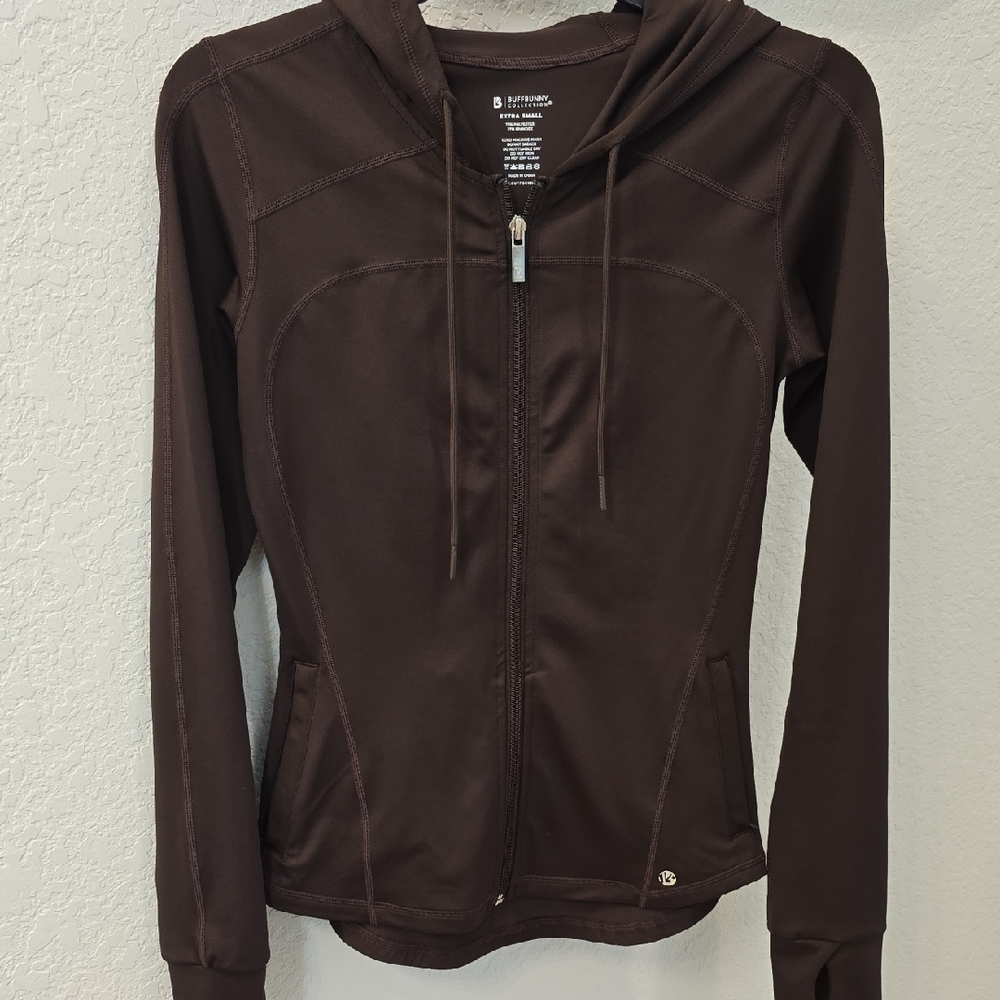 BuffBunny Chocolate Zip-Up Jacket